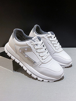Leisure Lace Up New Arrival Sneakers For Women