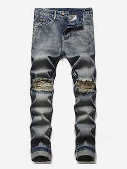 Ripped Skinny Jeans Pant For Men