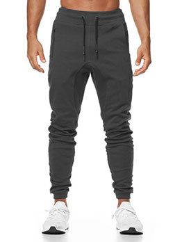 Jogger Workout Straight  Solid Long Pant For Men