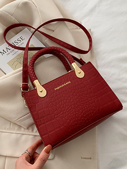 Simple Design Retro Ladies Handbag