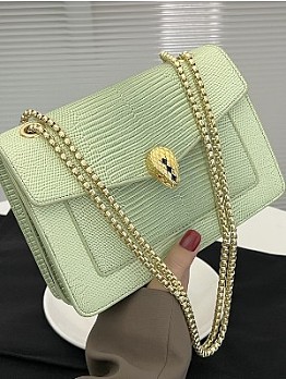 New Fashion Snake Pattern Chain Ladies Shoulder Bags