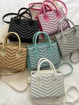 Fashion Solid Shoulder Handbags For Women