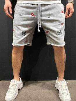  Summer Fashion Casual Drawstring Men's Short Pants