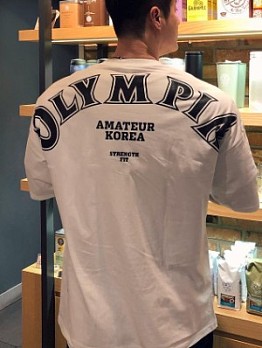  Summer Casual Letter Printing Men's Short Sleeve T-Shirt