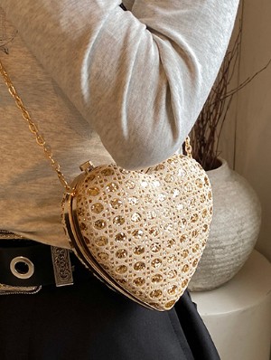 Chain Solid Color Office Lady Shoulder Bags