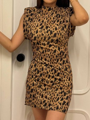Pullover High Rise Fitted Sleeveless Dresses