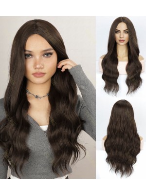 Full Lace Synthetic Hair Water Wave Wig