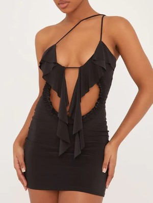 Lacework Hollow-out Backless Dresses