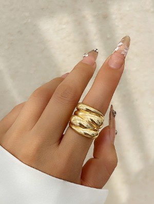 Geometric Alloy Annular Ring