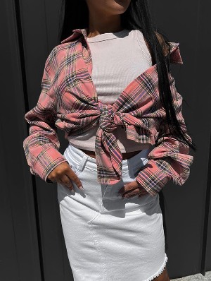 Colorblock Long Sleeve Cardigan Coats