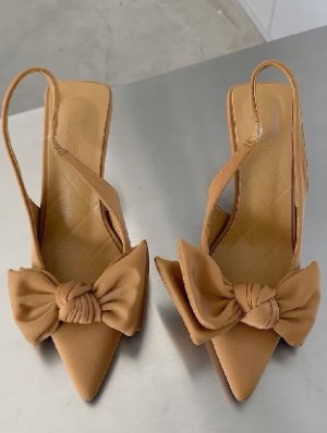 Bow Pointed Heels