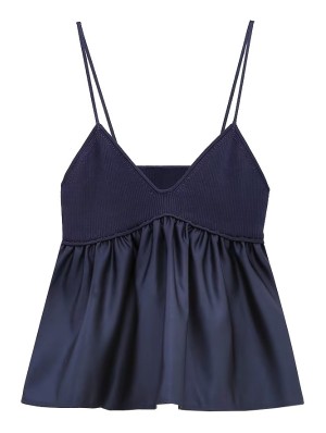 Patchwork Knitting Backless Tanks & Camisoles