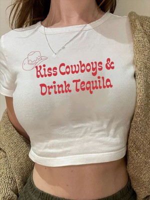 Countryside Short Sleeve Cropped T-shirts