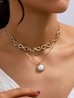 Chic Pattern Multi-layered Necklaces