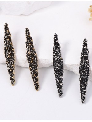 Embellished Rhinestone Circular Electroplating Elegant Necklaces
