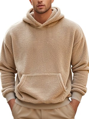 Fluff Pullover Athleisure Hoodies Sweatshirt