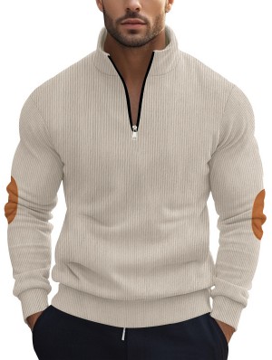 Baggy Stand Collar Long Sleeve  Sweatshirt
