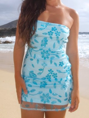 Pullover Sequin European Sleeveless Dress