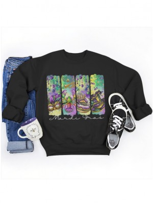 Mardi Gras Carnival Party Sweatshirts