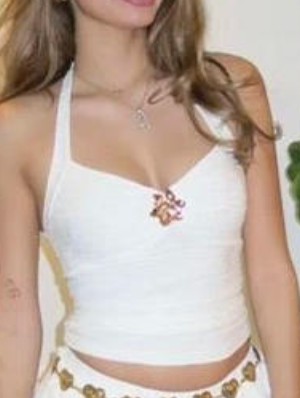 Geometric Pattern Halter European Tanks Camisoles