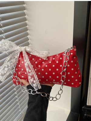 Chain Polka Dots Bow Handbags
