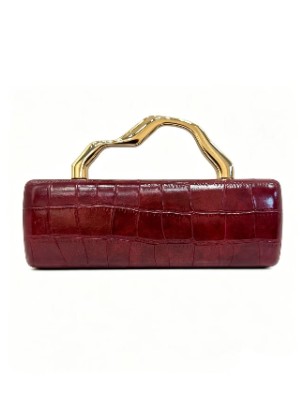 Chain Crocodile Print PU Handbags