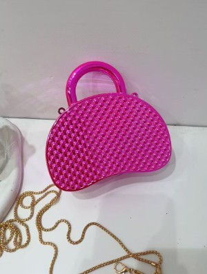 Chain Shell Magnetic Closure Handbags