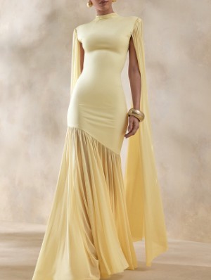 Patchwork Gauze Sleeveless Dress