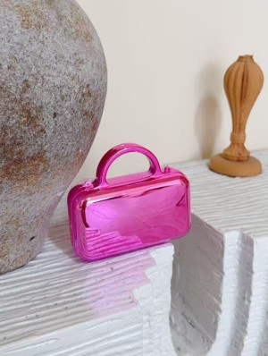 Chain Metal Magnetic Closure Handbags