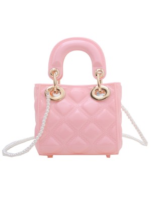 Chain PVC Pearl Handbags