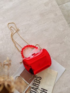 Chain Metal Acrylic Handbags
