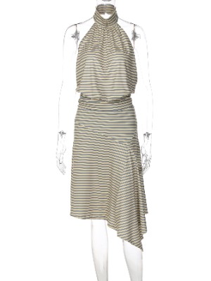 Turtleneck Sleeveless Low Rise Skirt Sets