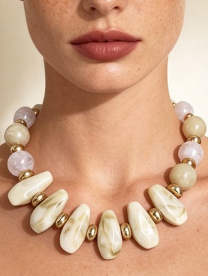 Geometric Irregular Casual Necklaces