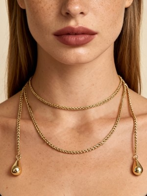 Chain Metal Electroplating Necklaces