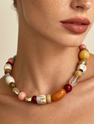Irregular Electroplating Casual Necklaces