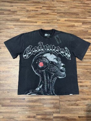 Distressed Vintage Graffiti Loose Tee