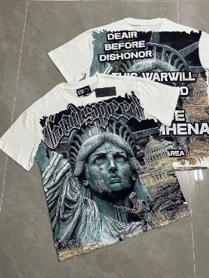 Vintage Graffiti Loose Casual Tee
