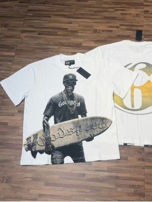 Skull Letter Printed Vintage Loose Tee