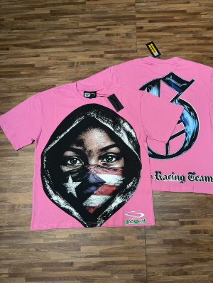Abstract Printed Crewneck Loose Tee