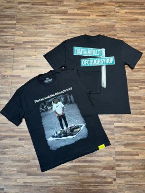 Abstract Printed Loose Streetwear Tee