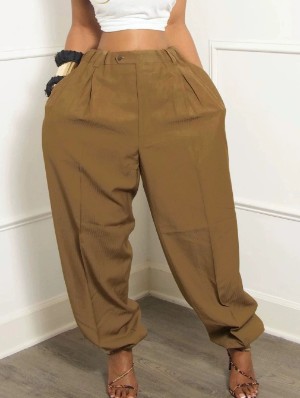 Streetwear Loose Ankle Tied Jogger Pants