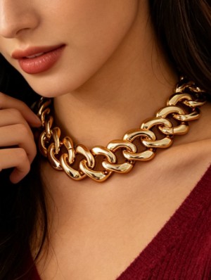 Metal Chain Punk Necklaces