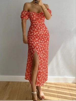 Boat Neck Off Shoulder Summer Sheath Dress