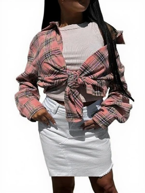Colorblock Long Sleeve Cardigan Coats