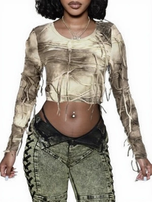 Fringe Pullover Leisure T-shirts