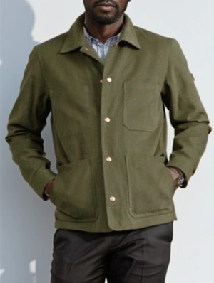 Long Sleeve Single Breasted Men's Jackets