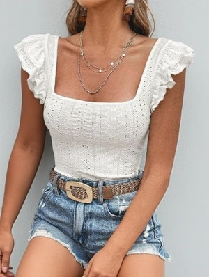 Pure Color Skinny Sleeveless T-shirts
