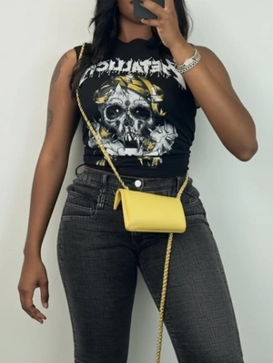 Skull  Letter Printed Sleeveless T-Shirts