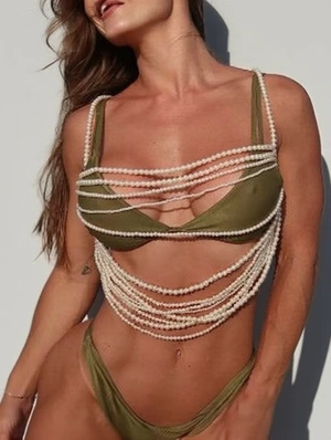 Sexy Chain Faux Pearls Clothing Accessories