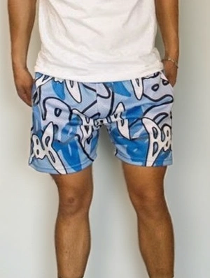 Casual Pattern Printed Men Short Pants